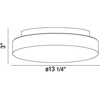 Eurofase - 26145-013 - Two Light Flushmount - Ramata - White