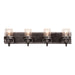 Kalco - 2894VI - Four Light Bath - Bexley - Vintage Iron