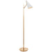 Visual Comfort Signature - ARN 1010HAB-WHT - One Light Floor Lamp - Clemente - Plaster White