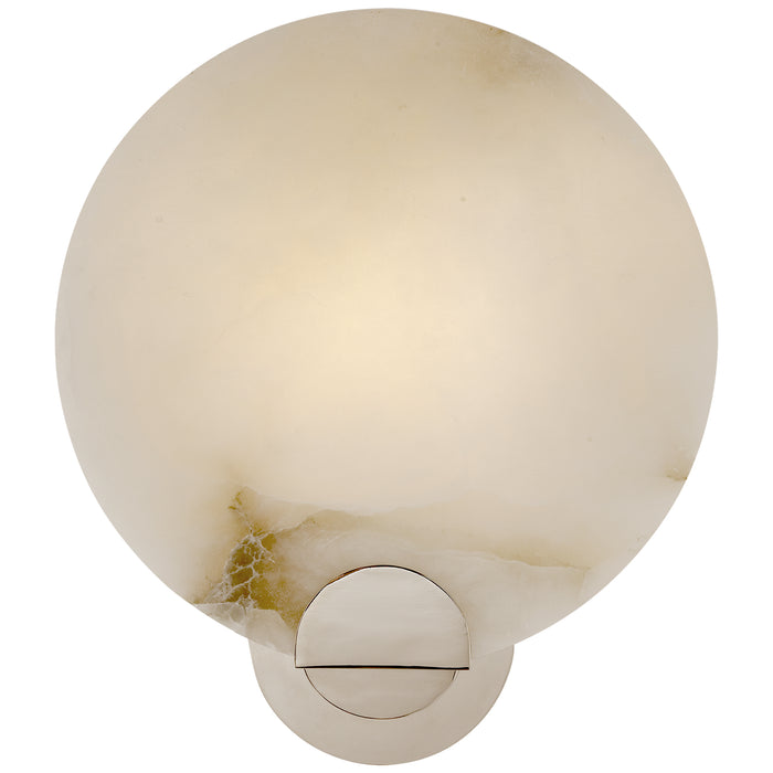 Visual Comfort Signature - ARN 2039PN-ALB - One Light Wall Sconce - Iveala - Polished Nickel