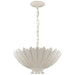 Visual Comfort Signature - ARN 5001PW - Three Light Chandelier - Hampton - Plaster White