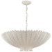 Visual Comfort Signature - ARN 5011PW - Six Light Chandelier - Hampton - Plaster White