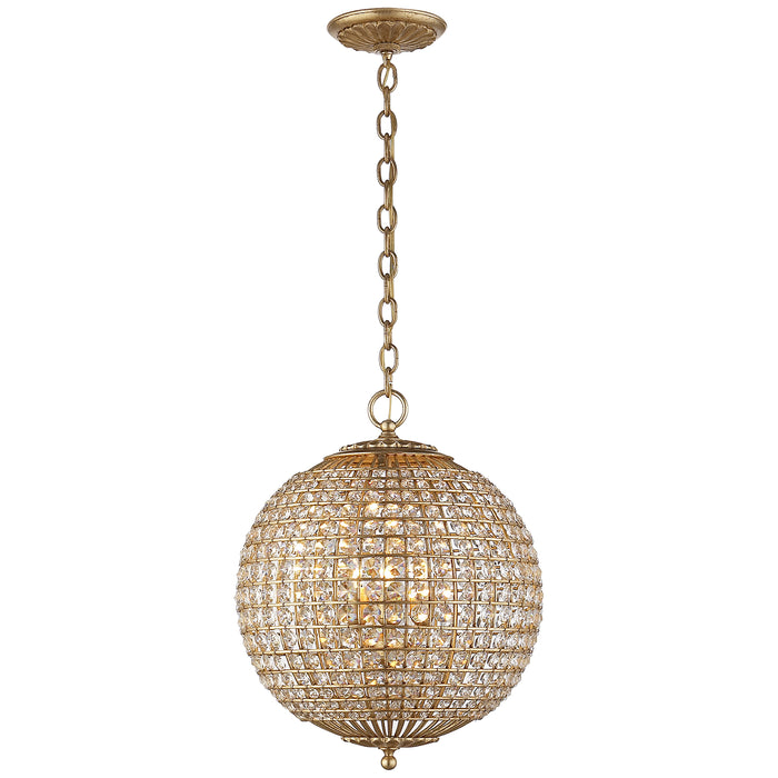 Visual Comfort Signature - ARN 5100G-CG - Four Light Chandelier - Renwick - Gild