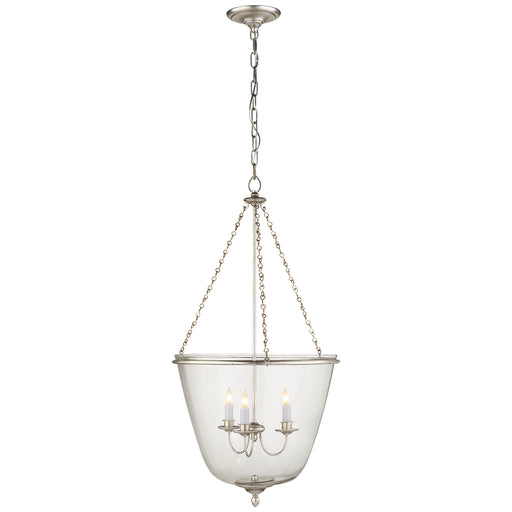 Visual Comfort Signature - ARN 5200BSL - Three Light Lantern - Pondview - Burnished Silver Leaf