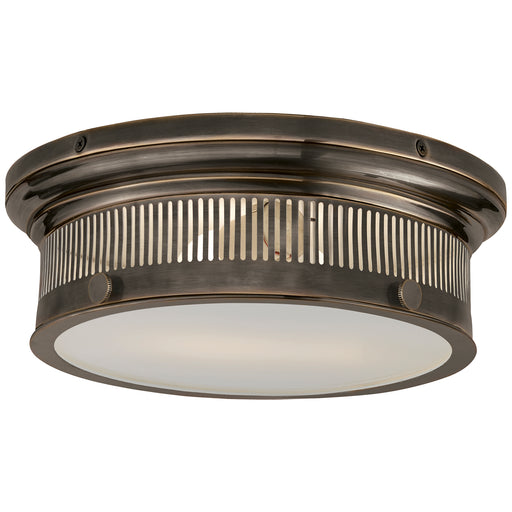 Visual Comfort Signature - CHC 4391BZ-WG - Two Light Flush Mount - Alderly - Bronze