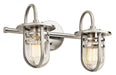 Kichler - 45132NI - Two Light Bath - Caparros - Brushed Nickel