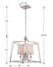 Crystorama - 2245-PN - Four Light Chandelier - Sylvan - Polished Nickel