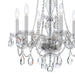 Crystorama - 5086-CH-CL-MWP - Six Light Chandelier - Traditional Crystal - Polished Chrome