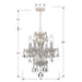 Crystorama - 5534-WW-CL-MWP - Four Light Mini Chandelier - Traditional Crystal - Wet White