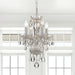 Crystorama - 5534-WW-CL-MWP - Four Light Mini Chandelier - Traditional Crystal - Wet White