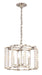 Crystorama - 8854-PN - Four Light Chandelier - Carson - Polished Nickel