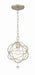 Crystorama - 9220-OS - One Light Pendant - Solaris - Olde Silver