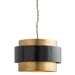 Arteriors - 44077 - One Light Pendant - Nolan - Vintage Brass