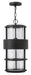 Hinkley - 1902SK - LED Hanging Lantern - Saturn - Satin Black