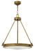 Hinkley - 3384HB - LED Pendant - Collier - Heritage Brass