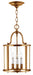 Hinkley - 3474HR - LED Foyer Pendant - Gentry - Heirloom Brass