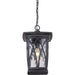 Quoizel - GVR1910K - One Light Outdoor Hanging Lantern - Grover - Mystic Black