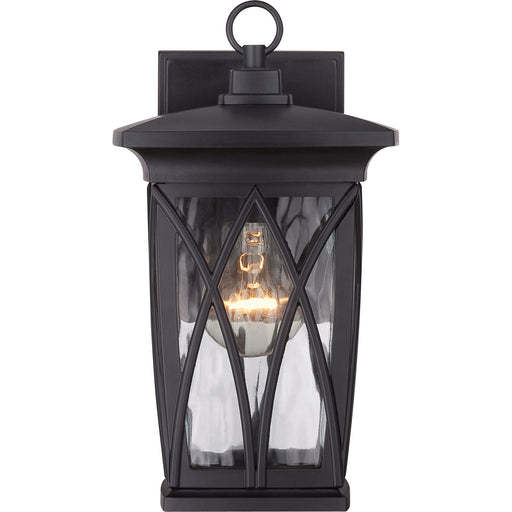 Quoizel - GVR8406K - One Light Outdoor Wall Lantern - Grover - Mystic Black