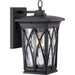 Quoizel - GVR8406K - One Light Outdoor Wall Lantern - Grover - Mystic Black