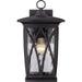 Quoizel - GVR8408K - One Light Outdoor Wall Lantern - Grover - Mystic Black