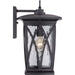 Quoizel - GVR8410K - One Light Outdoor Wall Lantern - Grover - Mystic Black