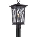 Quoizel - GVR9010K - One Light Outdoor Post Mount - Grover - Mystic Black