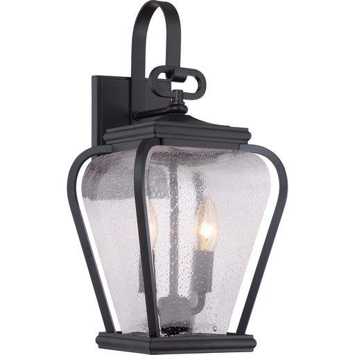 Quoizel - PRV8408K - Two Light Outdoor Wall Lantern - Province - Mystic Black