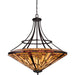 Quoizel - TFST2840VB - Eight Light Pendant - Stephen - Vintage Bronze