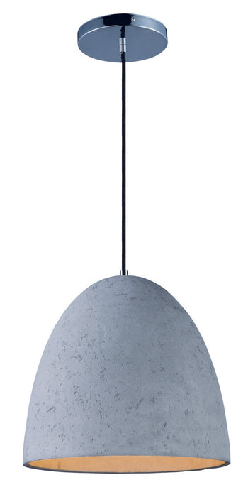 Maxim - 12396GYPC - LED Pendant - Crete - Polished Chrome