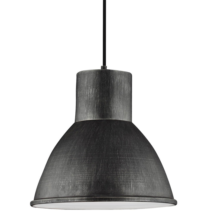 Generation Lighting. - 6517401-846 - One Light Pendant - Division Street - Stardust