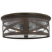 Generation Lighting. - 7821402-71 - Two Light Outdoor Flush Mount - Outdoor Ceiling - Antique Bronze