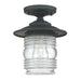 Capital Lighting - 9677BK - One Light Outdoor Flush Mount - Creekside - Black