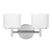 Hudson Valley - 8902-PC - Two Light Bath Bracket - Trinity - Polished Chrome