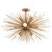 Arteriors - 89967 - 12 Light Chandelier - Zanadoo - Antique Brass