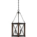 Quoizel - BRO5203MK - Three Light Foyer Pendant - Baron - Marcado Black