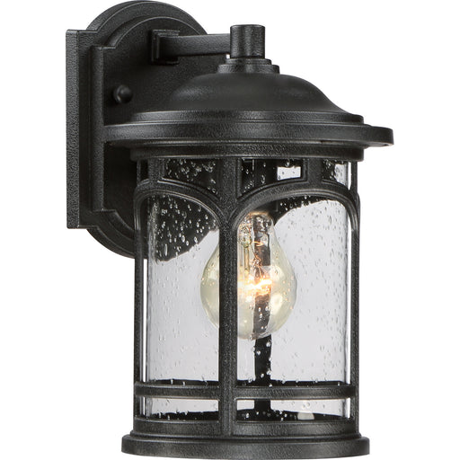 Quoizel - MBH8407K - One Light Outdoor Wall Lantern - Marblehead - Mystic Black