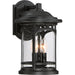 Quoizel - MBH8409K - Three Light Outdoor Wall Lantern - Marblehead - Mystic Black