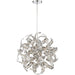 Quoizel - RBN2817CRC - Five Light Pendant - Ribbons - Crystal Chrome