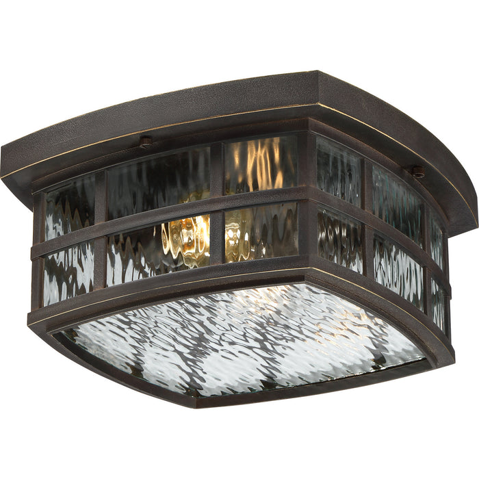 Quoizel - SNN1612PN - Two Light Outdoor Flush Mount - Stonington - Palladian Bronze