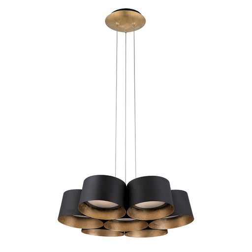 Modern Forms - PD-52718-GL - LED Chandelier - Marimba - Gold Leaf/Bronze