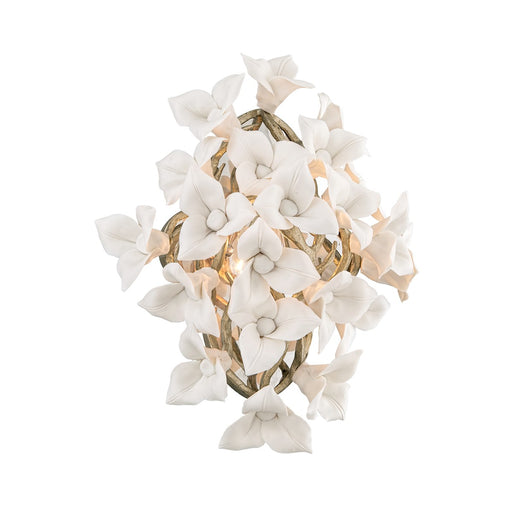 Corbett Lighting - 211-12-SGL - One Light Wall Sconce - Lily - Enchanted Silver Leaf