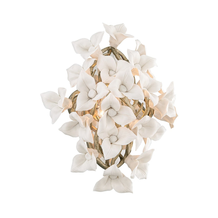 Corbett Lighting - 211-12-SGL - One Light Wall Sconce - Lily - Enchanted Silver Leaf