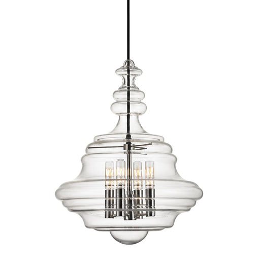 Hudson Valley - 4016-PN - Four Light Pendant - Washington - Polished Nickel