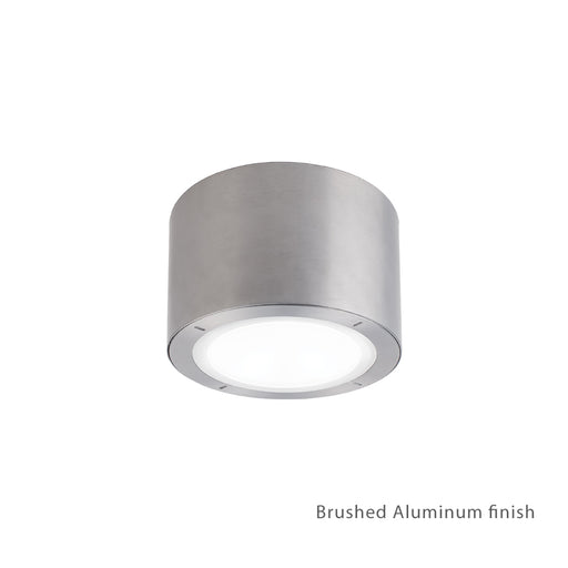 Modern Forms - FM-W9100-AL - LED Outdoor Flush Mount - Vessel - Brushed Aluminum