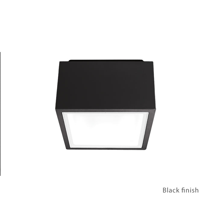 Modern Forms - FM-W9200-BK - LED Outdoor Flush Mount - Bloc - Black