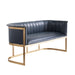 Arteriors - 2058 - Settee - Tatum - Storm