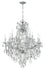 Crystorama - 4413-CH-CL-MWP - 13 Light Chandelier - Maria Theresa - Polished Chrome