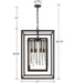 Crystorama - 8409-FB - Six Light Chandelier - Hollis - Forged Bronze