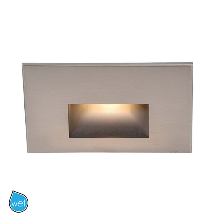 W.A.C. Lighting - WL-LED100-RD-BN - LED Step and Wall Light - Led100 - Brushed Nickel