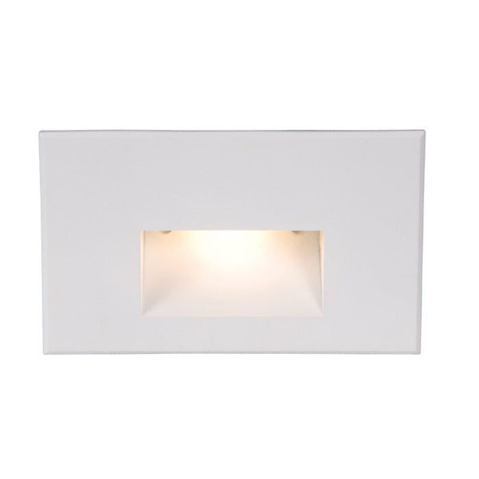 W.A.C. Lighting - WL-LED100-RD-WT - LED Step and Wall Light - Led100 - White on Aluminum